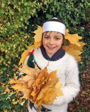 Leaf crown
